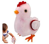 Pollo di Peluche,Animale di Peluche di Pollo,Giocattoli elettronici di Peluche con Suoni e movimenti | Giocattolo del, Gioco di Animazione, Camminare per i Bambini, Ragazzi e Ragazze, Aula