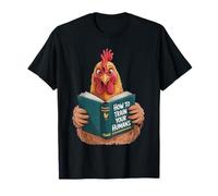 Pollo Divertente con Libro: Come addestrare i Tuoi Umani, Il Maglietta