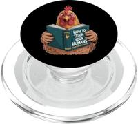 Pollo divertente con libro: come addestrare i tuoi umani, il PopSockets PopGrip per MagSafe