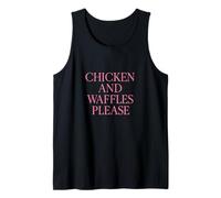 Pollo e Waffles Please Tee - Brunch Culture Design Canotta