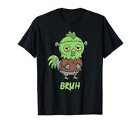 Pollo Frankenstein Bruh Halloween Maglietta
