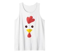 Pollo Halloween Costume Semplice Fattoria Animal Face Costume Canotta
