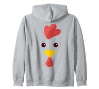 Pollo Halloween Costume Semplice Fattoria Animal Face Costume Felpa con Cappuccio