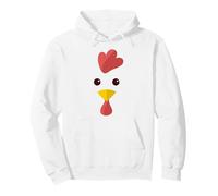 Pollo Halloween Costume Semplice Fattoria Animal Face Costume Felpa con Cappuccio