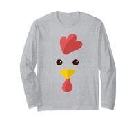 Pollo Halloween Costume Semplice Fattoria Animal Face Costume Maglia a Manica