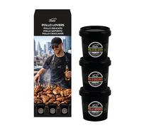 Pollo Lovers - Set 3 Rub per Pollo Delicato, Croccante e Saporito - Spezie e Condimenti BBQ per Griglia, Forno e Padella - Mix Secchi Gourmet - 3 Vasetti