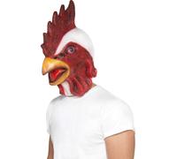Pollo Maschera Uomo Testa Intera Maschera Animali Accessorio Vestito