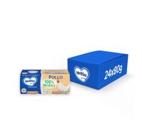 Pollo naturale omogeneizzato al 100% 24 vasetti da 80 g (confezione da 24)