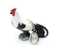 Pollo Portachiavi Miniblings Portachiavi Pasqua Bauernhof Valvole IN Pietra
