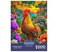 Pollo Puzzle 1000 Pezzi, Jigsaw Puzzle Ad Alta Difficoltà Regali Per Adulti E Adolescenti, Home Giochi 38x26cm/1000pcs