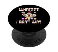 Pollo Quello che non ho vinto Bingo Gioco d'azzardo Palline Daubers Divertimento PopSockets PopGrip Adesivo