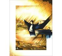 Pollo Raymond - Litografia originale ""Il direttore d'orchestra"" 46x35 cm