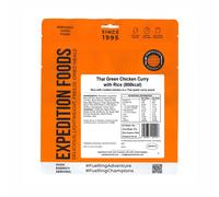 Pollo Thai al curry verde con riso - Formato grande