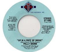 POLLY BROWN - up in a puff of smoke / i'm saving all my love
