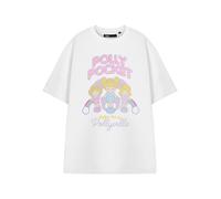 Polly Pocket Bianco Pollyville T-shirt a maniche corte Donne