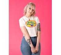 Polly Pocket Bianco Retro Logo T-shirt corta a maniche corte Donne