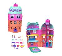 Polly Pocket Casetta Gelato con 2 Mini Bambole e 30 Accessori