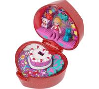 polly pocket set compatto anniversario per l’80º di mattel con anellino