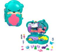 Polly Pocket - Cofanetto Amica Lontra con Accessori, Assortimento, Giocattolo per Bambini 4+ Anni, HCG16