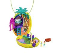 Polly Pocket- Cofanetto Borsetta dei Segreti Ananas Giocattolo per Bambini 4+ An