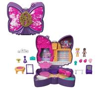 Polly Pocket - Cofanetto Fiocchetto di Danza con Accessori, Giocattolo per Bambini 4+ Anni, HCG17