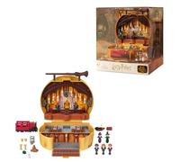 Polly Pocket - Cofanetto Harry Potter, playset da collezione con 5 bambole dei personaggi della serie, 11 accessori e 4 iconiche location inclusi, giocattolo per bambini, 4+ anni, HRD56