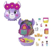 Polly Pocket Cofanetto Lama Avventura in Campeggio Multicolor