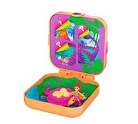 Polly Pocket, Cofanetto Terra dei Dinosauri, Giocattolo per Bambini 4+Anni, GKV10
