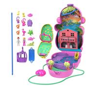 Polly Pocket-Maman Singe e le sue mini-figurine Baby-Coffret HWP04