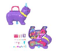 Polly Pocket Gattino delle Feste con 23 Sorprese e Mini Bambole