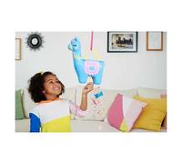 Polly Pocket - Lama Pigiama Party cofanetto grande, oltre 25 sorprese (include 2 mini bambole), tema pigiama party/glamping