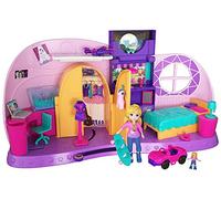 Polly Pocket - Mini-Coffret Colorato Cameretta con Bambole e Sorprese Nascoste, FRY98