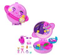 Polly Pocket Mondo Spazio Compatto Playset - Mini Bambole E Accessori