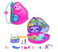 Polly Pocket Playset and Travel Toy with 2 Micro Dolls and 12 Accessories, Anima