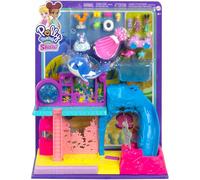 POLLY POCKET Playset Aquapark con acquascivolo parco giochi mini bambole + auto