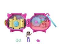 Polly Pocket Set di gioco compatto per animali domestici Ajolote da collezione per bambine dai 4 anni in poi
