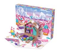 Polly Tasca Natale Advent Calendario - Fai da Te Pan di Zenzero Casa,24 Sorprese