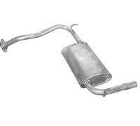 POLMO 12.49 Marmitta per MAZDA 323 P V (BA) FAMILIA V (BA)