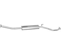 POLMO Marmitta Centrale Marmitta per Nissan Micra III K12 1.2 16V 1.4