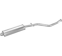 POLMO Marmitta Centrale Marmitta per Peugeot 206 Hatchback 2A/C.