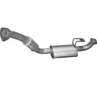 POLMO Presilenziatore Marmitta Centrale per Toyota Land Cruiser 80_J8_4.2