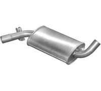 POLMO Silenziatore Centrale Silenziatore Per VW Jetta II 19E 1G2 165 Golf 1G1