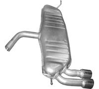 POLMO Silenziatore Compatibile Per Audi A3 01.147