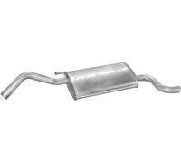 POLMO Silenziatore Compatibile Per Ford Fiesta Kasten 08.179