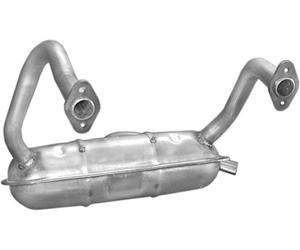 POLMO Silenziatore Finale Adatto Per Fiat 126 07.01