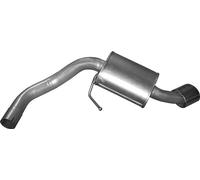 POLMO Silenziatore Posteriore Compatibile Per BMW 1 Serie E81 E87