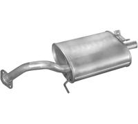 POLMO Silenziatore Posteriore Compatibile Per Toyota Corolla Liftback E9