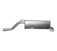 POLMO Silenziatore Posteriore Per Opel Corsa D 1.3 CDTi