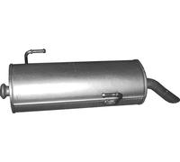POLMO Silenziatore Posteriore Per Peugeot 206 CC 2D 2A/C