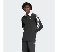 POLO 3 STRIPES RUGBY LONG SLEEVE Black XS
